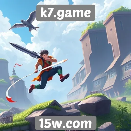 Experiência de jogo no site k7.game